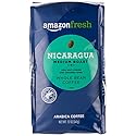 Amazon Fresh, Nicaragua Whole Bean Coffee, Medium Roast, 12 Oz
