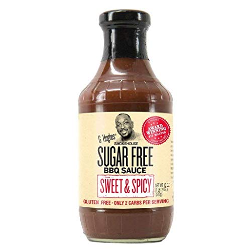 G Hughs Sweet and Spicy BBQ Sauce 18oz - 4 PACK