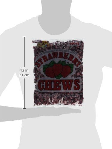 Albert's Fruit Chews - Strawberry Flavor (240 Candies)