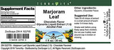 Marjoram Leaf Glycerite Liquid Extract (1:5) - Chocolate Flavored (1 oz, ZIN: 522705) - 3 Pack