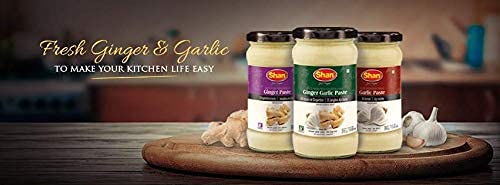 Shan Ginger Paste 24.69 oz (700g) - Traditional Taste Enhancing Cooking Paste from Fresh Ground Ginger - Suitable for Vegetarians - Airtight Glass Jar