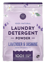Woolzies 100% Natural Laundry Powder Detergent Soap Scented with Pure Essential Oils Extra Strength Biodegradable Formula, Safe for Sensitive Skin 100