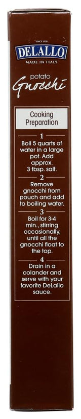 Potato Gnocchi Imported (Pack of 12)
