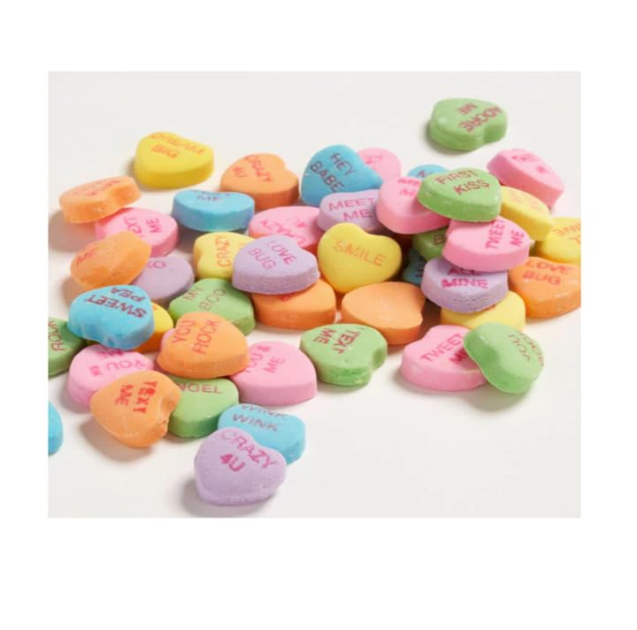 Brach's Large Conversation Hearts - 5 oz Bags - Pack of 2 - Classic Valentine's Day Candy That Generations Have Loved