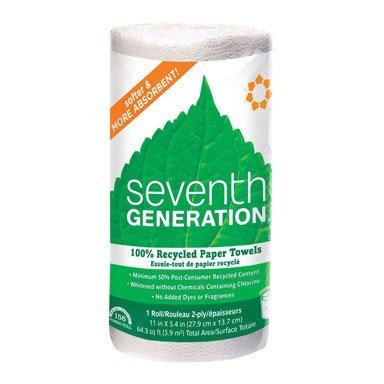 Seventh Generation Paper Towels 11" X 5.4" 1 Roll