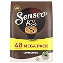 Senseo Extra Strong - (Pack) - Dark Roast with Intense & Bold Flav Coffee Pods - 48 Count - Single-Serve Coffee Pads with Rich Crema - Compatible