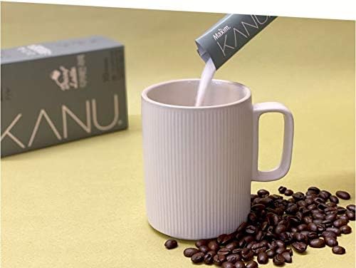 Maxim KANU Decaffeinated Latte 60 Sticks (Pack of 2)