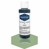 AmeriColor, Sage, 4.5 Ounce Bottle, Soft Gel Paste Food Color