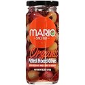 Mario Camacho Greek Organic Kalamata and Green Olives Pitted with Rosemary and Olive Oil, 6.25 Ounce (Pack of 6)