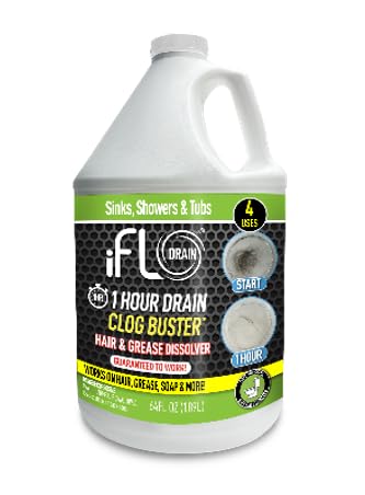 iFLO Drain, 1 Hour Clog 64oz