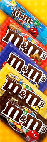 M&M's Chocolate Variety Pack 30 Full Size Packs