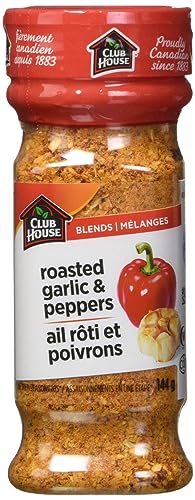 Club House, Herbs & Spices, Blends, Roasted Garlic & Peppers, 144g/5oz