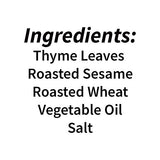Tazah Zaatar Seasoning 16oz Jordanian Za'atar Thyme Mixture Green Zatar Mediterranean Seasoning in Jar (1lb 454g)