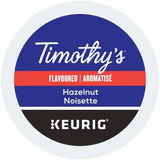Timothy's World Coffee, Noisette, Hazelnut-Flavored Coffee, K-Cup Portion Pack for Keurig K-Cup Brewers, 24-Count (Pack of 2)