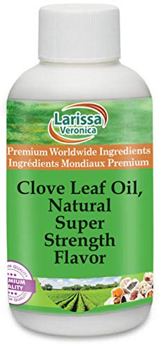 Clove Leaf Oil, Natural Super Strength Flavor (1 oz, ZIN: 528525) - 2 Pack
