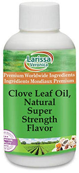 Clove Leaf Oil, Natural Super Strength Flavor (1 oz, ZIN: 528525) - 2 Pack