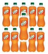 Crush Orange 20 oz Soda Bottles (Pack of 12, Total of 240 FL OZ)