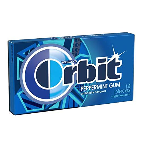 Orbit Sugar Free Peppermint Chewing Gum 14 pc.