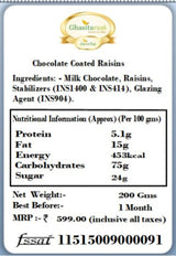 Jaiccha Ghasitaram Bhaidooj Gifts - Chocolate Coated Raisins