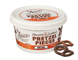 Asher's Chocolates, Chocolate Covered Pretzels, Bulk Smothered Pretzels, Gourmet Sweet and Salty Candy, Small Batches of Kosher Chocolate, Family
