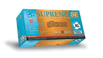 BarrierSafe Solutions International SU-690-L Microflex Supreno SE 5 1/2 mil Nitrile Ambidextrous Non-Sterile Powder-Free Disposable Gloves