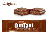 Tim Tam Sampler - Extra Chocolaty, Original, Dark, Chewy Caramel - Chocolate Cream Filling, Imported from Australia (4 Pack) Deliciousness Chocolate