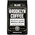 BROOKLYN COFFEE Whole Bean, Breakfast Blend Light Medium Roast (5lb) Delicate, Smooth, Low Acidity - Fresh Bulk Coffee Beans Roasted Weekly in NYC