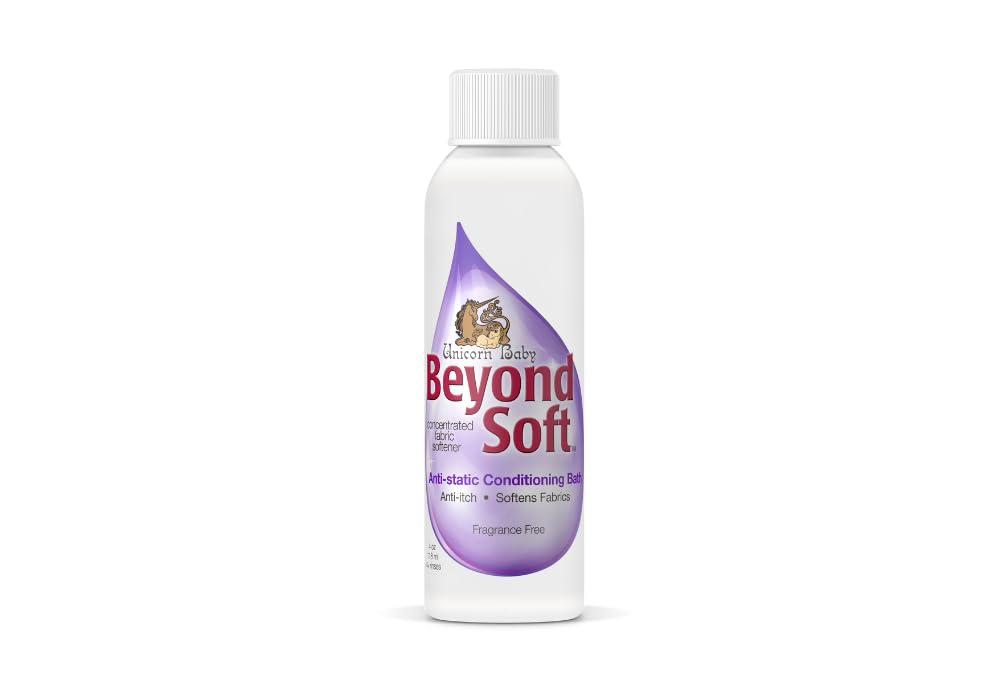UNICORN BABY Beyond Rinse. Anti-Static Conditioning for Wool, Knits, Cloth Diapers, Baby Clothing, Yarn, Cashmere, Cotton, Hemp, Heirlooms