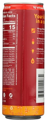 Eboost Natural Nootropic Vitamin Keto Super Fuel Energy Drink 12 Fl oz (Orange Mango)