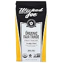 Wicked Joe Organic Coffee Breakfast Blend Whole Bean, 12 Ounce