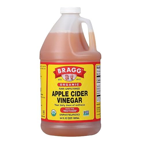 Bragg Organic Apple Cider Vinegar with the Mother - 64 fl oz - Raw and Unfiltered