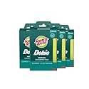 Scotch-Brite Dobie Non-Scratch All-Purpose Scrub Pads, 12 Total Pads (6 Packs of 2), Reusable Scouring Sponges for Kitchen & Bathroom, Safe on