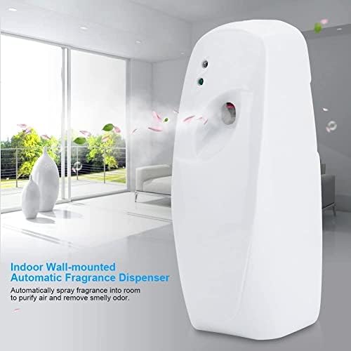 Automatic Air Freshener Wall Mounted Adjustable Fragrance Dispenser for Home Office and Hotel Use