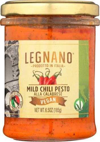 Legnano Pesto Chili Calabrese Vegan, 6.5 oz