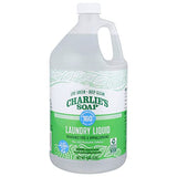 Charlie’s Soap Laundry Liquid (160 Loads, 1 Pack) Natural Deep Cleaning Hypoallergenic Laundry Detergent - Eco-Friendly, Safe and Effective