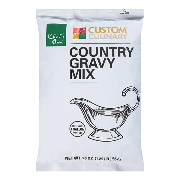 Custom Culinary PanRoast Gravy Mix, Country, 20 Ounce