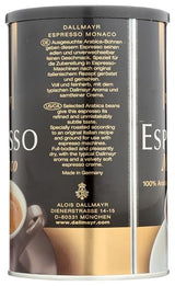 Dallmayr Espresso Coffee (Typ Monaco) - Ground - 7 oz