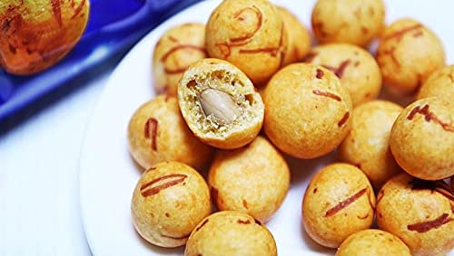 Korean Snack Orion Squid Peanut Ball Value Pack 98g