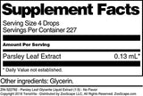 Parsley Leaf Glycerite Liquid Extract (1:5) - No Flavor (1 oz, ZIN: 522792) - 3 Pack