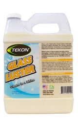 TEKON Glass Luster Restoration Cream 128 oz with FREE Pad 4" x 6"