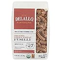 DeLallo - Organic Whole Wheat Fusilli Pasta - Case of 16-1 lb.