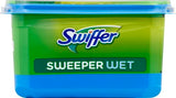 Swiffer Sweep + Mop, Wet Pads Refill, Floor Cleaner for Dirt, Dust, Hair, Cleaning Cloths for Mopping Home, Bathroom, Kitchen, All Purpose