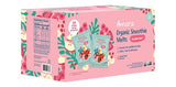 Amara Organic Smoothie Melts, Mixed Berry Flavor, Dairy Free Toddler Snacks, No Added Sugar, 20 Single Serve Pouches, 6g Each