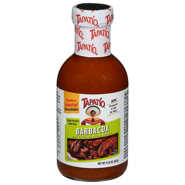 Tapatio, Barbacoa Red Chile Cooking Sauce, 12.9 Ounce