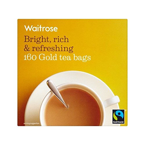 Gold Teabags Waitrose 160 per pack