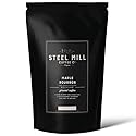 Steel Mill Coffee Co. Maple Bourbon Flavored Coffee - 2 LB Whole Bean, Medium Roast, 100% Arabica, Vegan, Gluten-Free, Sugar-Free, Colombian Origin