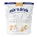 SACO Mix 'n Drink Instant Skim Milk, Fat-Free, GMO-Free, Gluten-Free, Nut-Free, rBST Free, High Calcium and Protein, Makes 10 Gallons