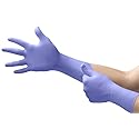 Ansell MICROFLEX Supreno EC SEC-375 Thick Disposable Nitrile Exam Gloves Extended Cuff for Automotive, Heathcare, Life Sciences, Small (6.5-7.0)
