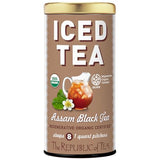 The Republic of Tea - Assam Black Iced Tea, 8 Quart-Sized Iced Tea Pouches, Regenerative Organic Certified