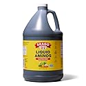 Bragg Liquid Aminos All-Purpose Seasoning - 128 fl oz - Gluten-Free Soy Sauce Alternative - Perfect for Stir-Fries and Cooking at Home